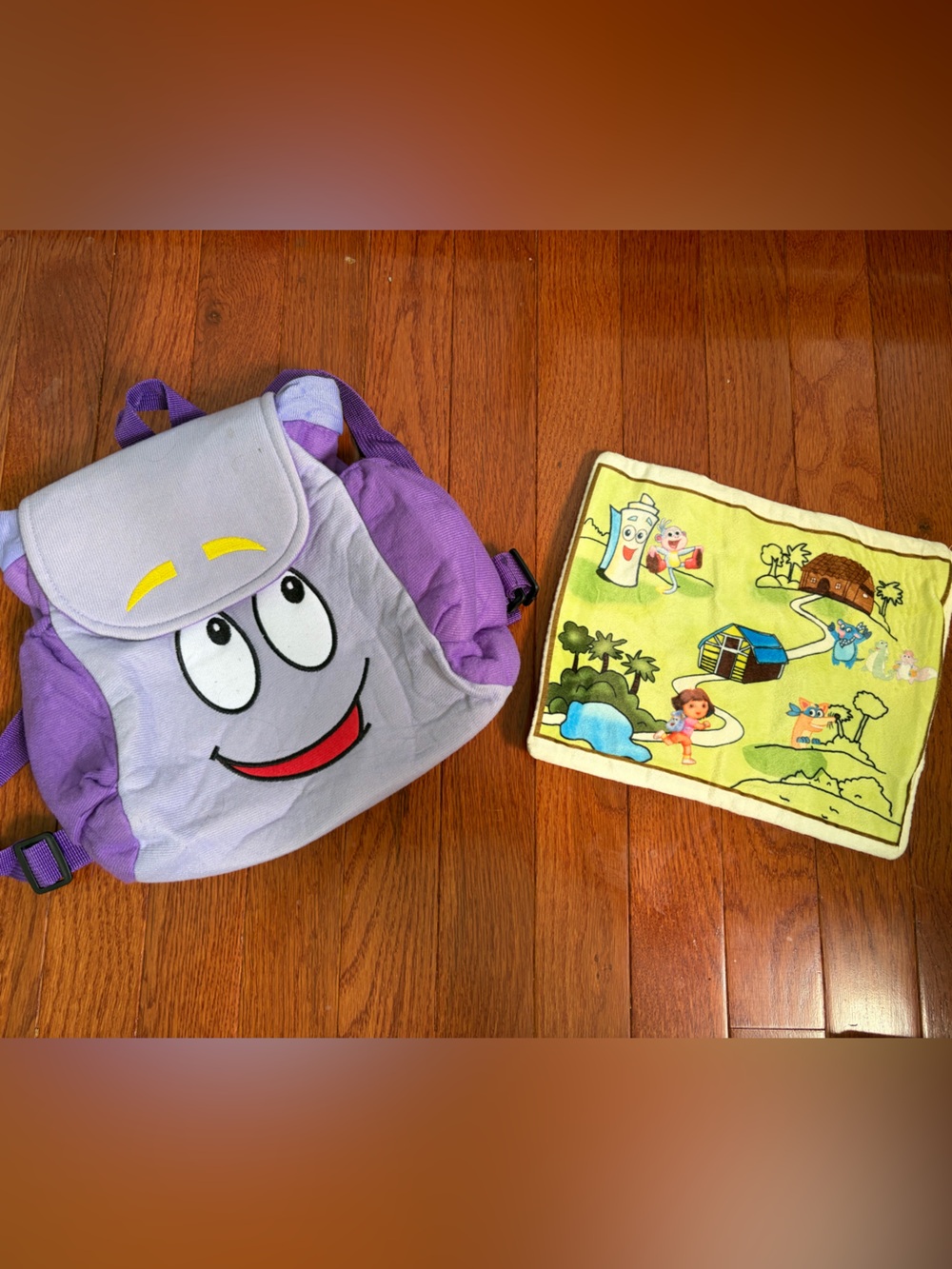 Dora The Explorer Backpack & Map
